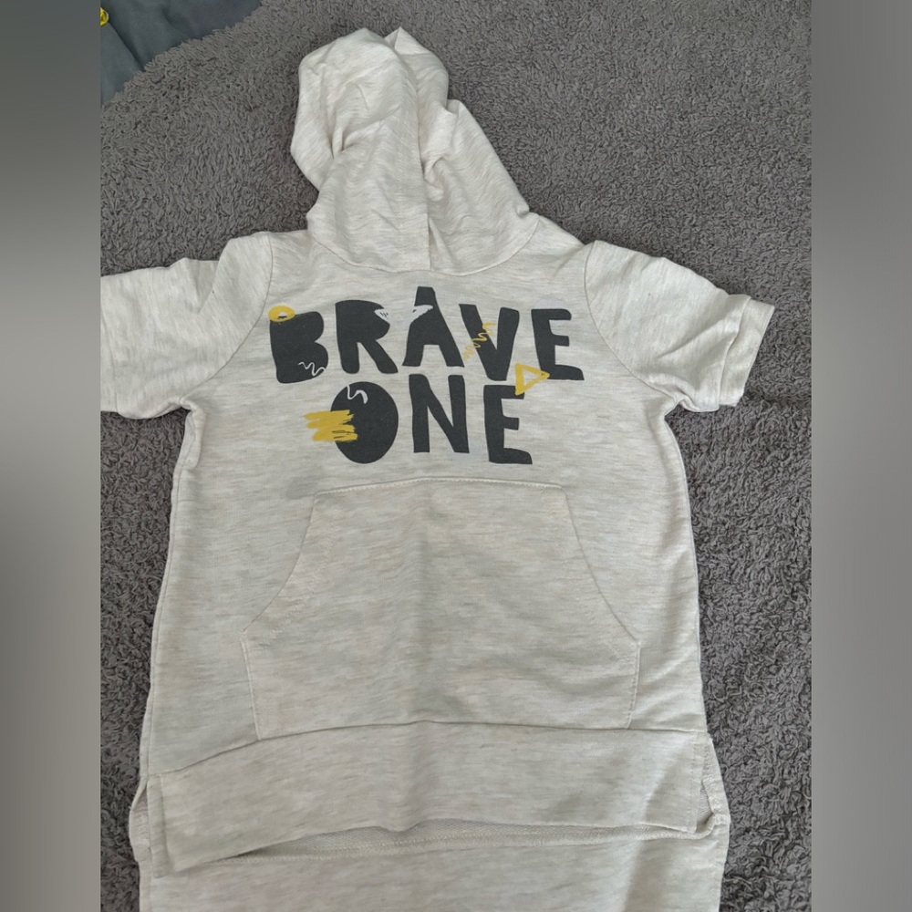 Brave one hooded tee